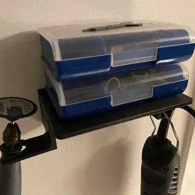 Giá treo Dremel kèm kệ để lưu trữ phụ kiện