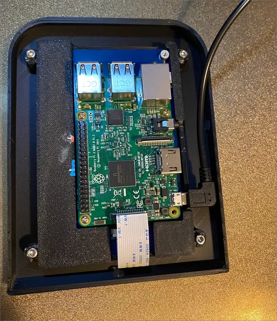 Kiosk cảm ứng 5 inch cho Raspberry Pi 3B với thiết kế dọc - Image 4