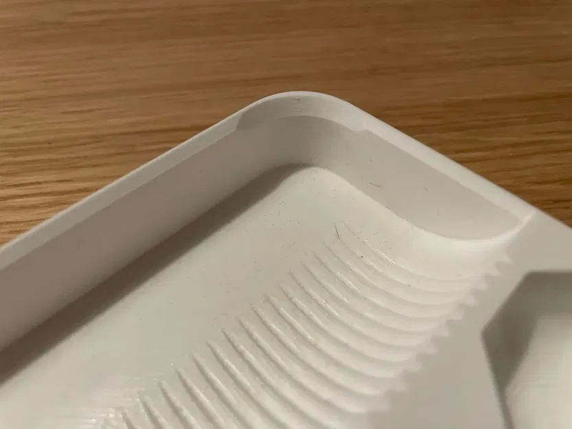 Khay trộn màu nhỏ cho sơn hobby với khu vực làm sạch cọ - Image 2