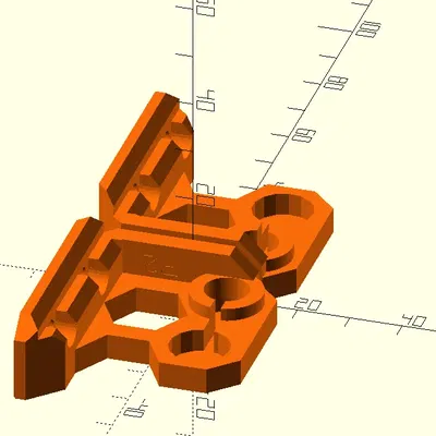 Khung máy in Prusa i3 với các bộ phận in 3D tùy chỉnh