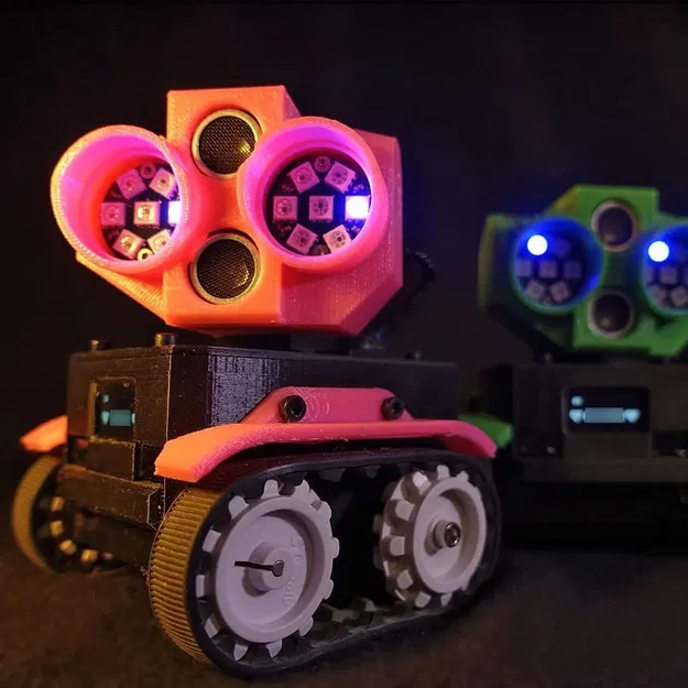 Robot dễ thương cho trẻ em sử dụng kit sumo Pololu - Image 1