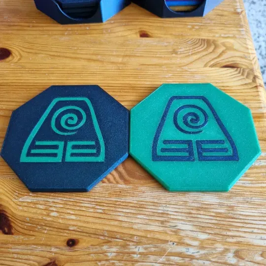 Bộ lót ly Bending Elements từ Avatar: The Last Airbender - Image 6