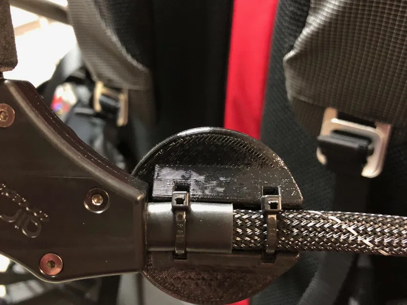 Giá đỡ gương nhiên liệu cho paramotor với dây ga - Image 2