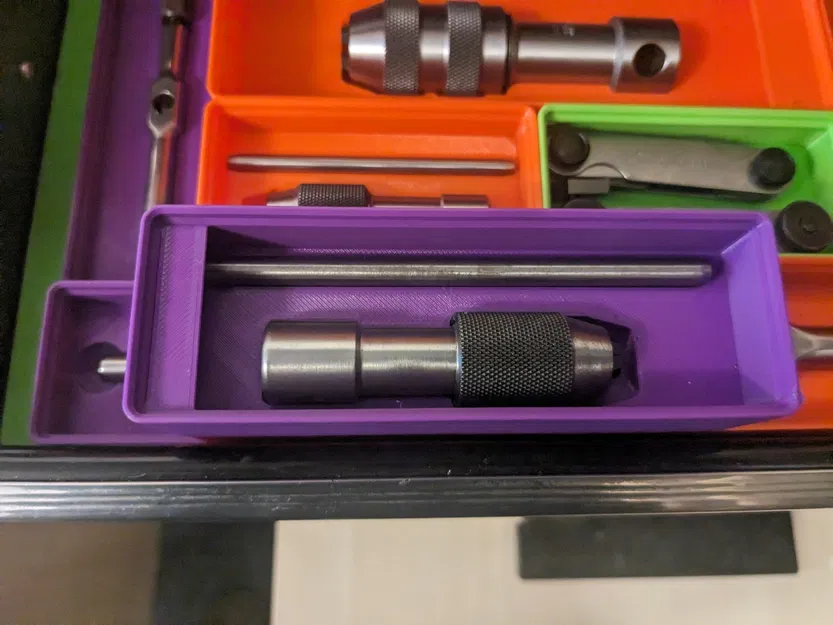 Giá đỡ tay cầm/mỏ lết Starrett 93B Gridfinity 3x1x4 - Image 1