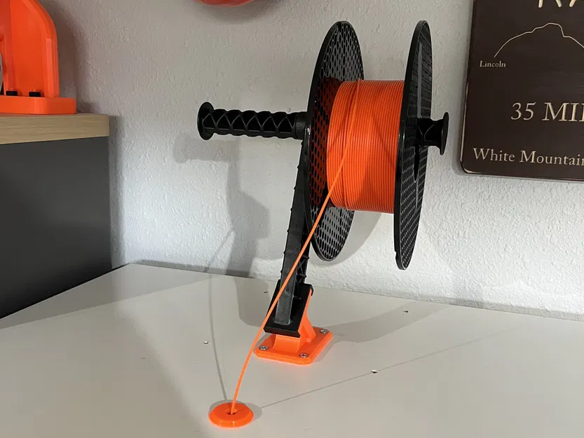 Đế lắp đặt cho giá đỡ cuộn filament IKEA Lack - Image 1