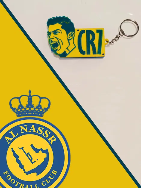 Móc khóa CR7 với động tác ăn mừng có thể tháo rời - Image 3