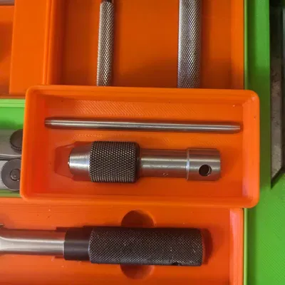 Cán cờ lê Starrett 93A kiểu T cho mô-đun Gridfinity