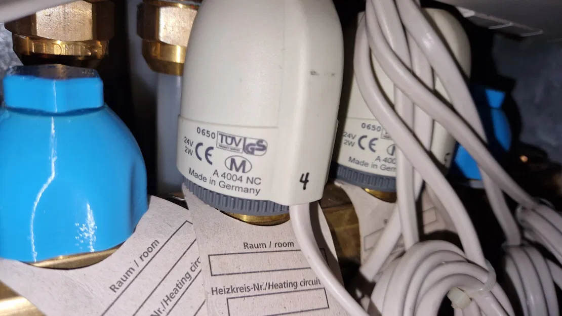 Bộ điều khiển tay cho van làm nóng nước Wavin Tigris - Image 3