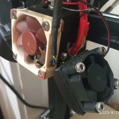 **Ống dẫn quạt làm mát cho Ender 3 với quạt 3010**