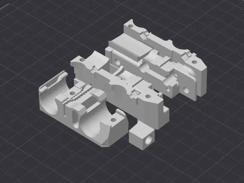 Bộ chuyển đổi stealthburner cho máy in 3D Prusa mini - zaxe xlite - Image 1