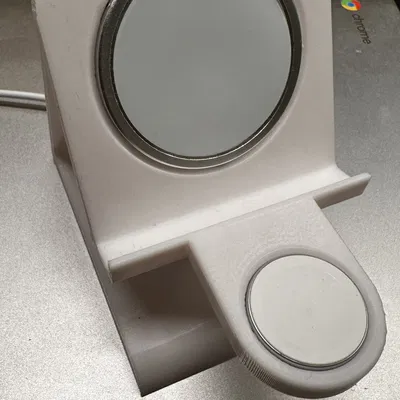 Giá đỡ sạc Iphone MagSafe với chỗ để Apple Watch