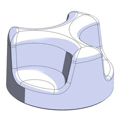 Tamp espresso 58mm cho giỏ IMS