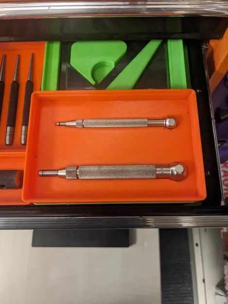 Giá đỡ bút Starrett 70A & 70B trong mô-đun Gridfinity - Image 1