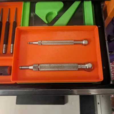 Giá đỡ bút Starrett 70A & 70B trong mô-đun Gridfinity