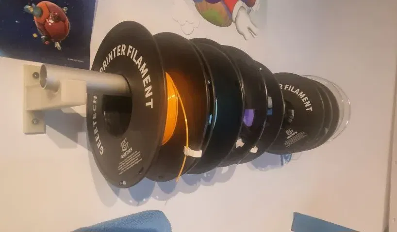 Giá đỡ cuộn filament treo tường cho máy in 3D - Image 1