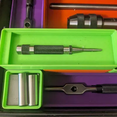 Mô-đun lưu trữ búa tâm tự động Starrett 18AA Gridfinity