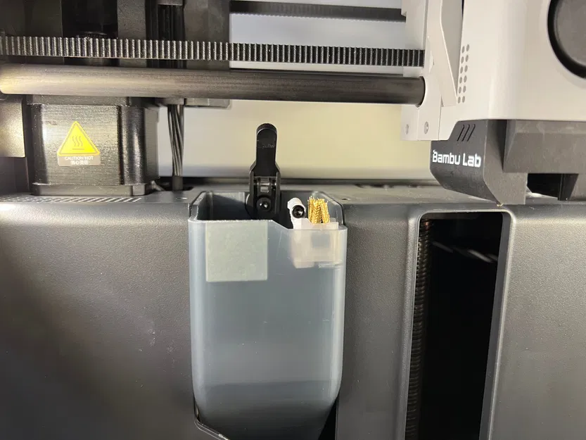 Cây chổi lau vòi phun Bambu X1/P1P (chổi+PTFE) - Image 1