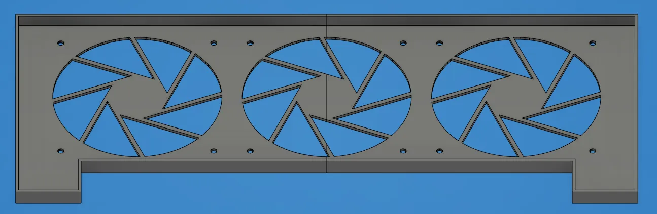 Giá đỡ quạt 120mm cho khung máy chủ Norco 4U - Image 3