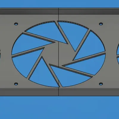 Giá đỡ quạt 120mm cho khung máy chủ Norco 4U