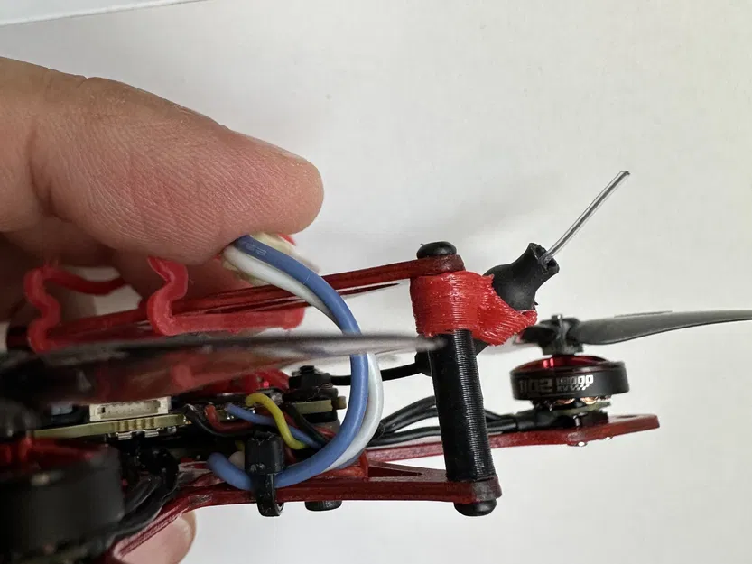 Giá đỡ camera hdzero cho SHURIKEN 2" với standoffs in được - Image 2