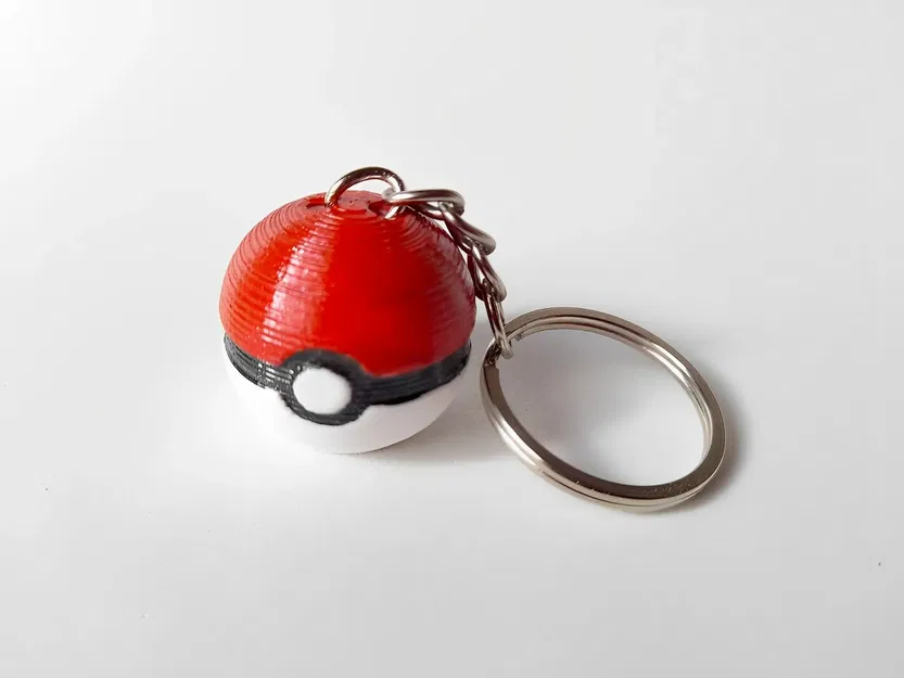 Llavero Pokebola Pokemon - móc khóa pokeball cổ điển - Image 1