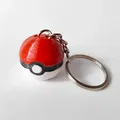 Llavero Pokebola Pokemon - móc khóa pokeball cổ điển - Thumbnail 1