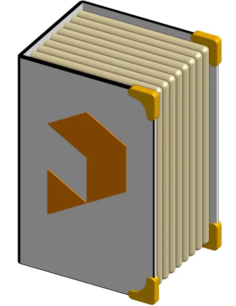 Sách mini độc đáo với độ dày và logo khác nhau (tỷ lệ 1:12) - Image 12