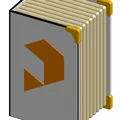 Sách mini độc đáo với độ dày và logo khác nhau (tỷ lệ 1:12) - Thumbnail 12