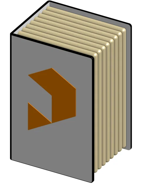 Sách mini độc đáo với độ dày và logo khác nhau (tỷ lệ 1:12) - Image 13