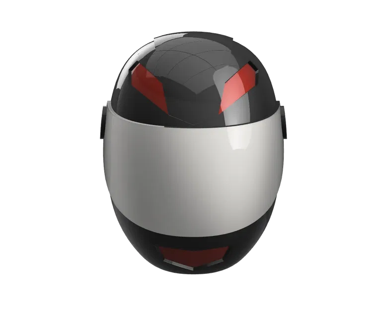 Móc khóa hình mũ bảo hiểm moto trang trí cho chìa khóa - Image 6