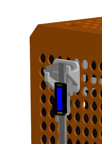 Giá đỡ thước kẹp Vernier cho Cooler Master QUBE 500 - Image 2