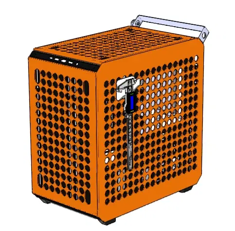 Giá đỡ thước kẹp Vernier cho Cooler Master QUBE 500 - Image 3