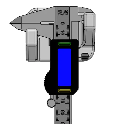 Giá đỡ thước kẹp Vernier cho Cooler Master QUBE 500 - Image 5