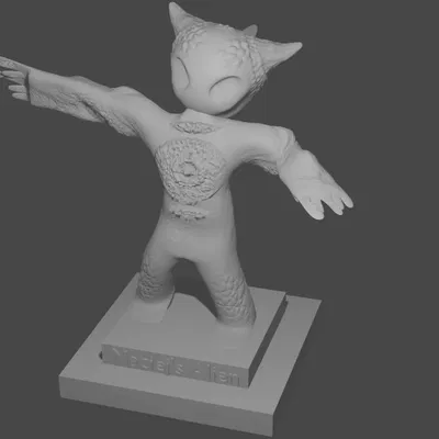 Nhân vật người ngoài hành tinh thắng giải trên bục danh vọng