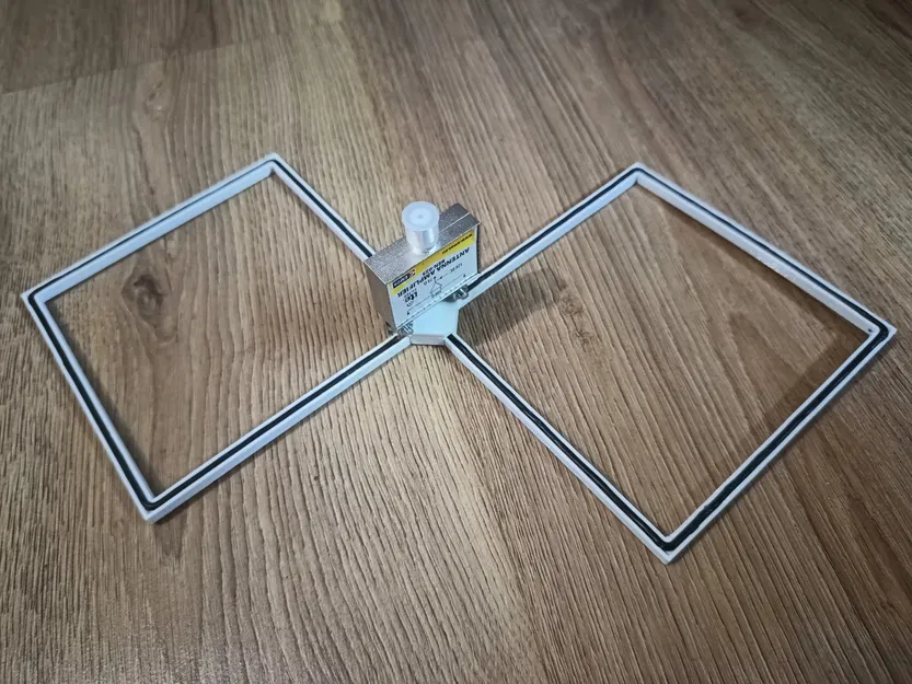 Giá đỡ anten hình số 8 bằng dây đồng 1.5 mm2 - Image 1