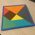 Tangram 15x15 với đế cho trẻ em - Thumbnail 1