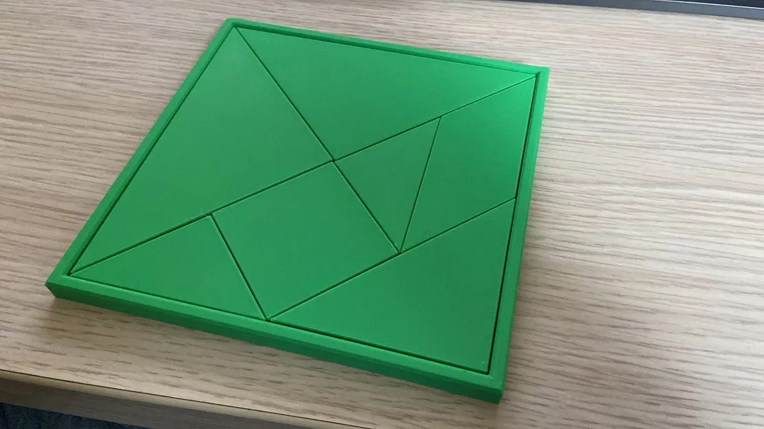 Tangram 15x15 với đế cho trẻ em - Image 2