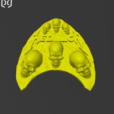 Đầu lâu Mettalica được thiết kế lại với tỷ lệ 300%