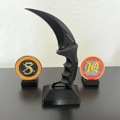 Giá đỡ dao karambit cho bộ sưu tập CS:GO