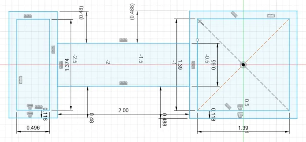 Giá đỡ LED hình bông tuyết cho lan can vuông - Image 6