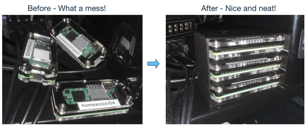 Giá đỡ Raspberry Pi Zero gọn gàng cho 2-6 thiết bị - Image 3