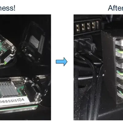 Giá đỡ Raspberry Pi Zero gọn gàng cho 2-6 thiết bị