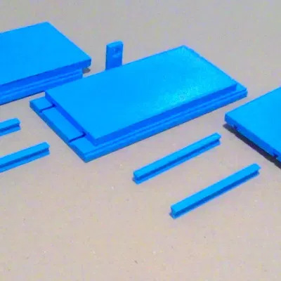 Giá đỡ ba phần nhỏ gọn cho máy in 3D Prusa MINI+