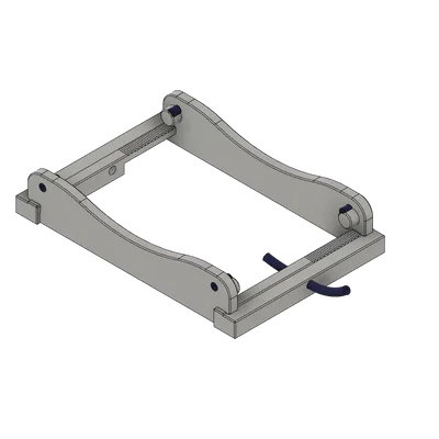 Giá đỡ cuộn filament điều chỉnh đơn giản cho máy in 3D