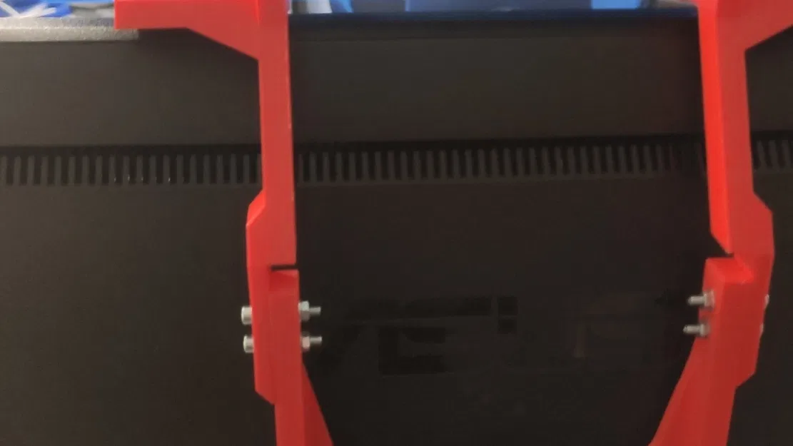 Gắn màn hình di động 14" lên giá Vesa 100 cho màn hình khác - Image 4