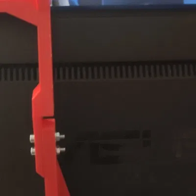 Gắn màn hình di động 14" lên giá Vesa 100 cho màn hình khác