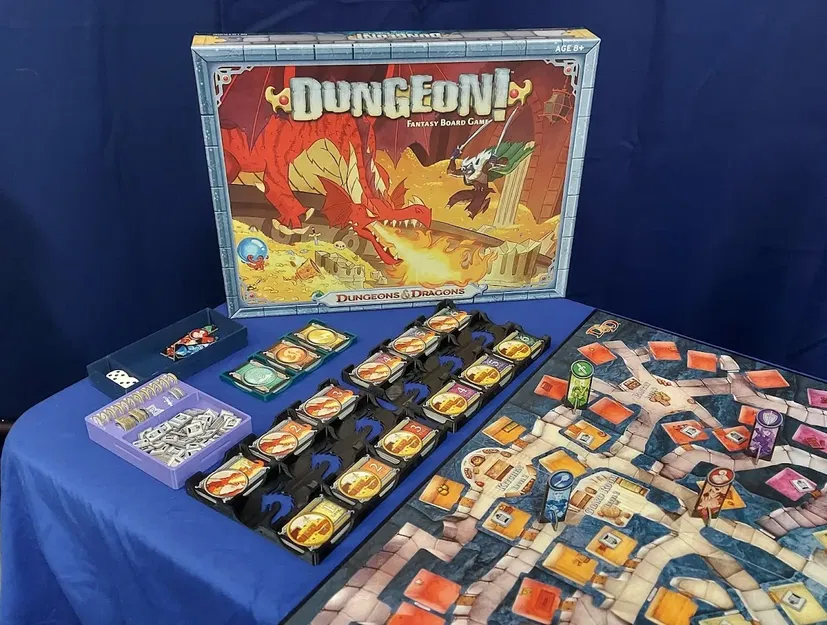 Bộ giá đỡ thẻ và token cho trò chơi Dungeon! - Image 1