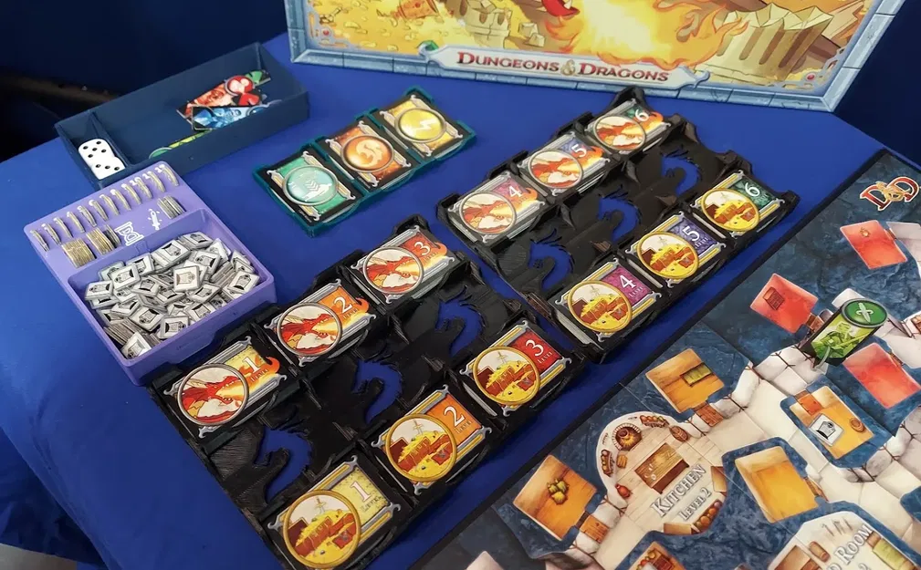 Bộ giá đỡ thẻ và token cho trò chơi Dungeon! - Image 2