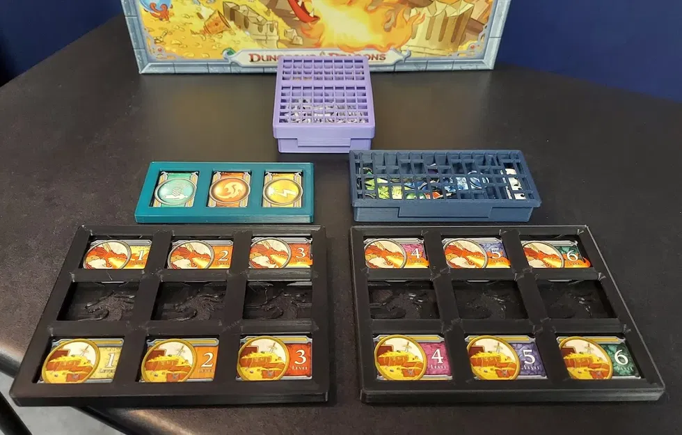 Bộ giá đỡ thẻ và token cho trò chơi Dungeon! - Image 3