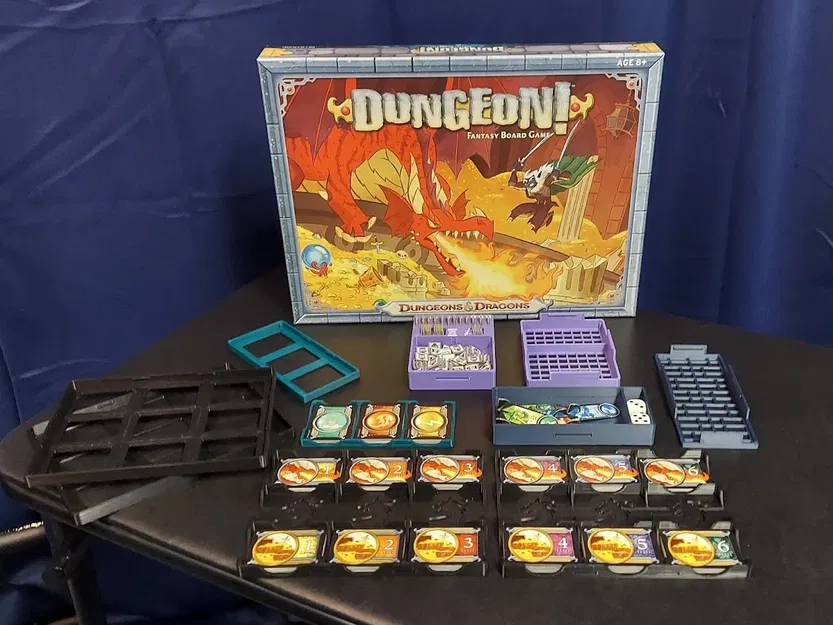 Bộ giá đỡ thẻ và token cho trò chơi Dungeon! - Image 4